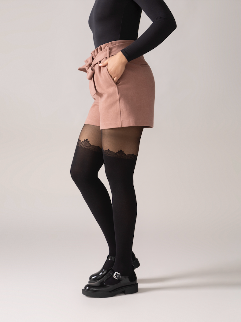 Short OTK ample Brushed Knit - Cognac