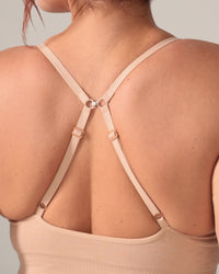 Bralette sans coutures motif léopard - Dune