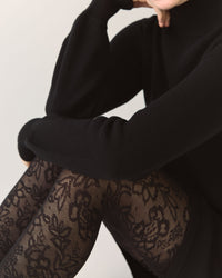 Robe en mérinos responsable - Noir