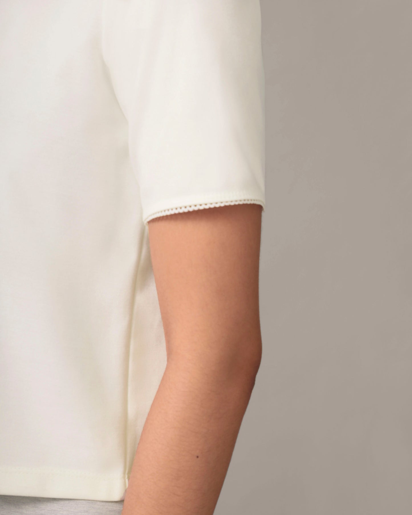 Le Parfait T-shirt Light Ease Knit - Ivoire