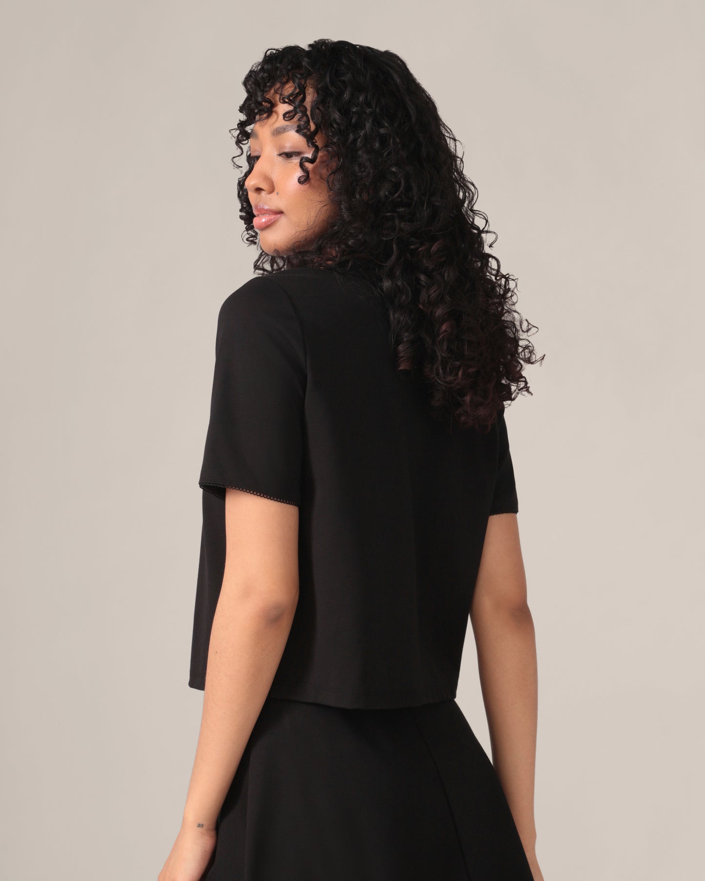 Le Parfait T-shirt Light Ease Knit - Noir