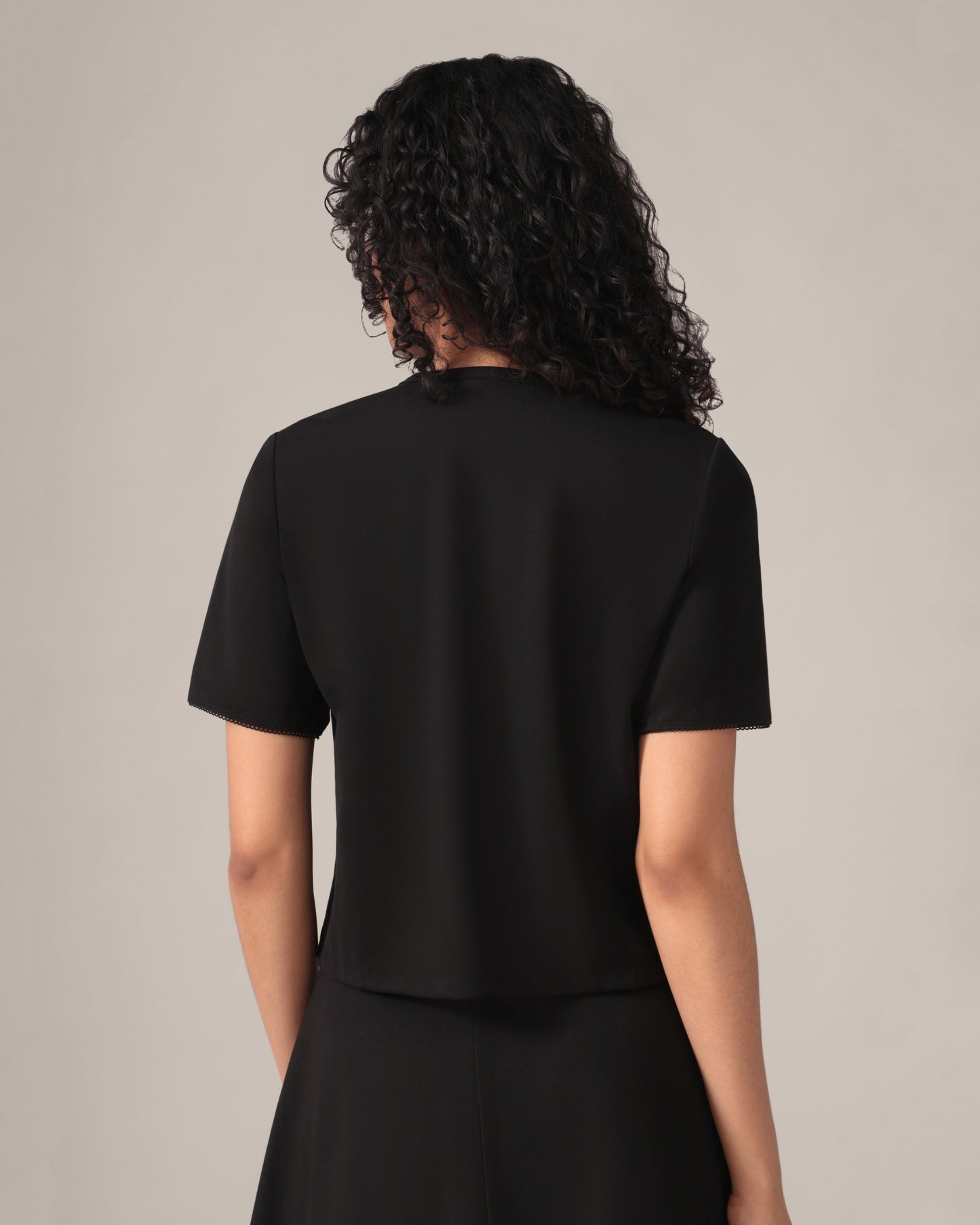 Le Parfait T-shirt Light Ease Knit - Noir