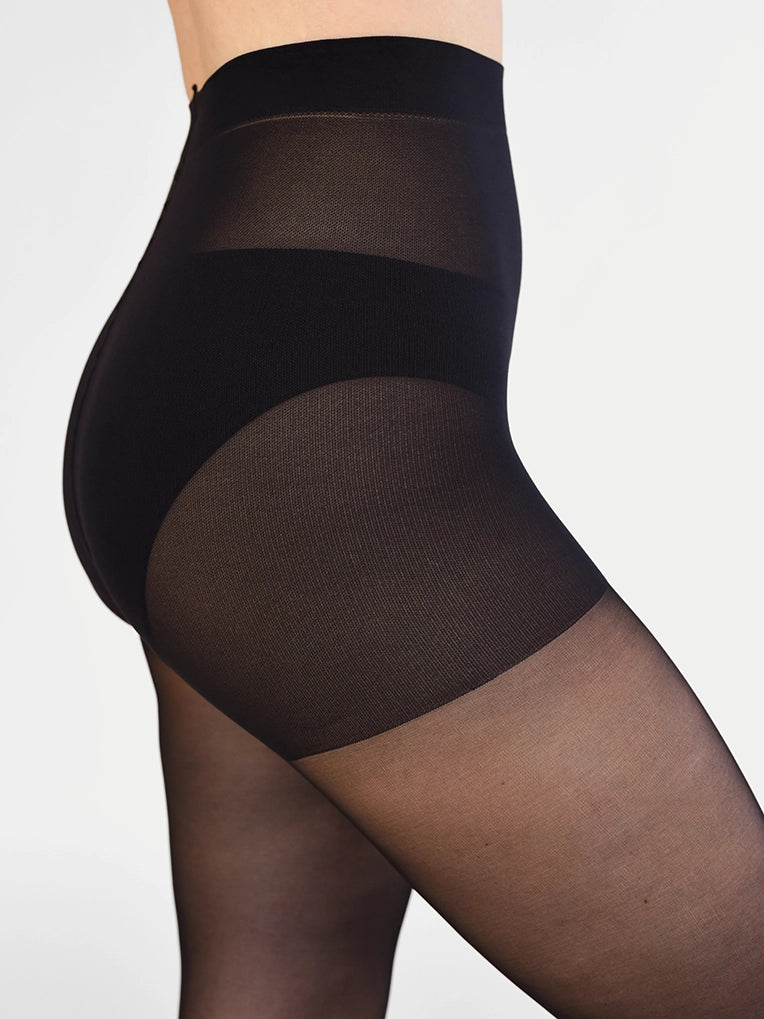 Collant diaphane taille sublimante 30D