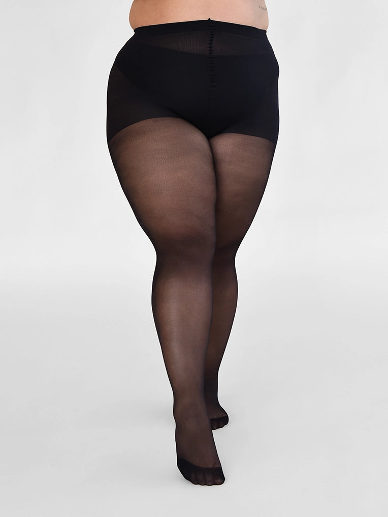 Collant diaphane taille sublimante 30D